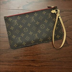 Louis Vuitton monogram neverfull pochette New